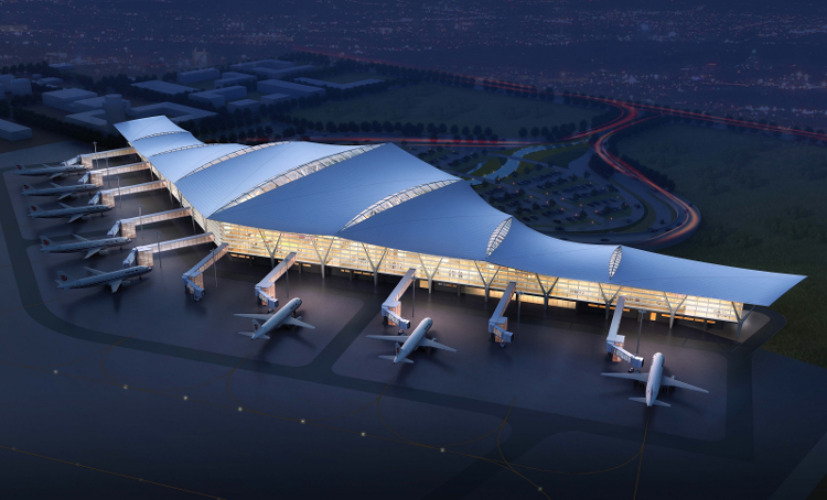 濰坊機場最新圖紙揭曉，塑造航空樞紐的新篇章